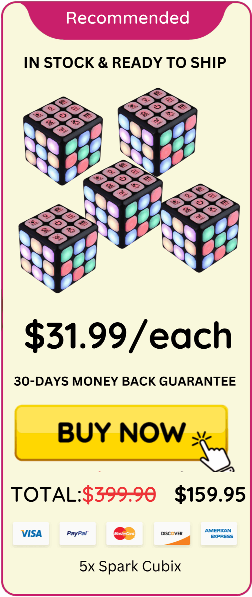 Spark Cubix offer package price 
