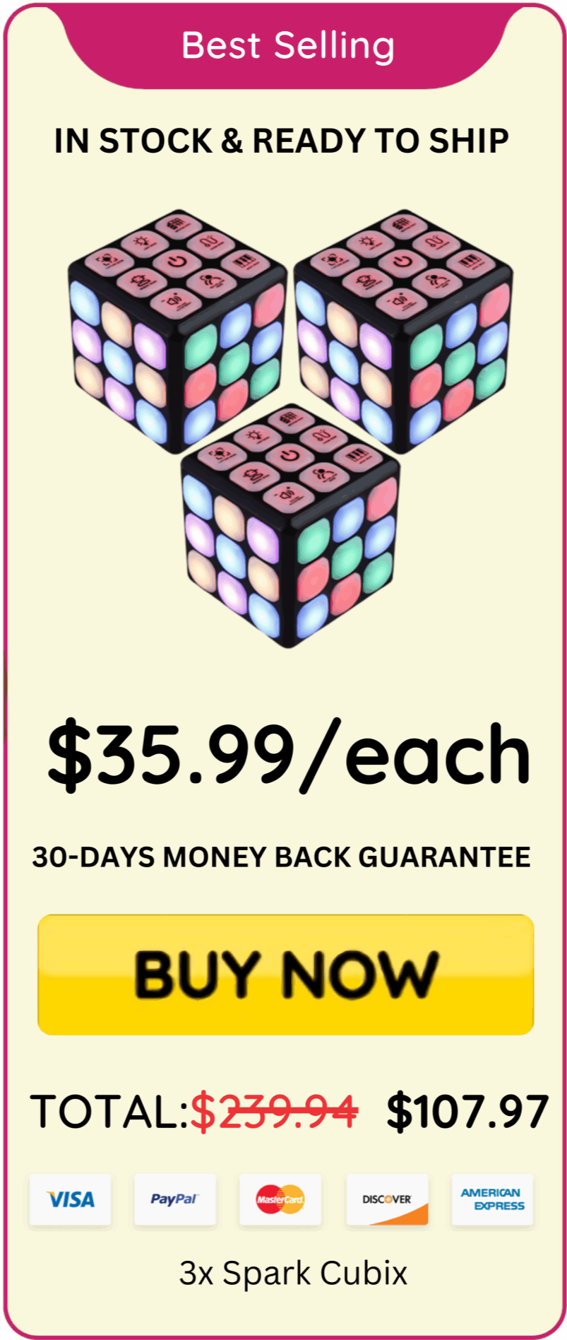 Spark Cubix offer best price 